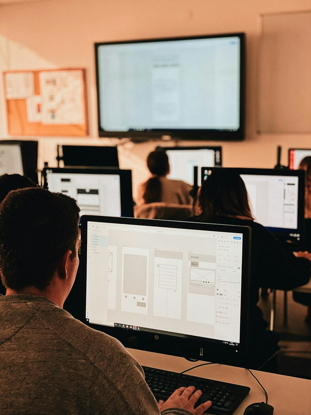 web development class in spanish